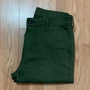 Men Levis 504 Green Commuter Jeans Size 32 W 32 L